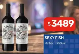 Nini Mayorista Sexy fish malbec oferta