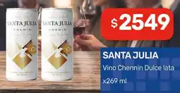 Nini Mayorista Santa julia vino chennin dulce lata oferta