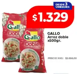 Supermayorista Vital Gallo arroz doble oferta