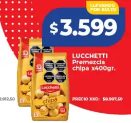 Supermayorista Vital Lucchetti premezcla chipa oferta