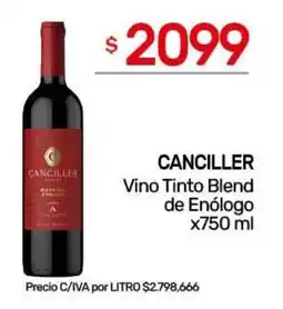 Nini Mayorista Canciller vino tinto blend de enólogo oferta
