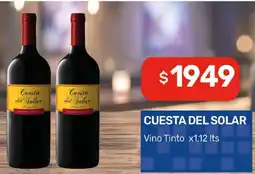 Nini Mayorista Cuesta del solar vino tinto oferta