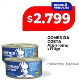 Supermayorista Vital Gomes da Costa atún lomo oferta