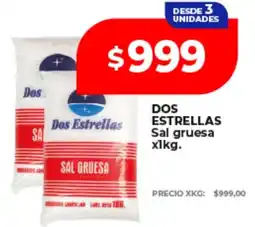 Supermayorista Vital Dos Estrellas sal gruesa oferta