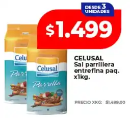 Supermayorista Vital Celusal sal parrillera entrefina oferta