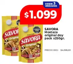 Supermayorista Vital Savora mostaza original doy oferta