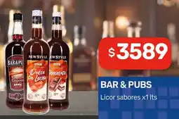 Nini Mayorista Bar & pubs licor sabores oferta