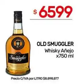 Nini Mayorista Old smuggler whisky añejo oferta
