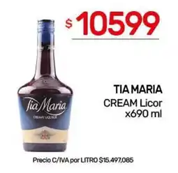 Nini Mayorista Tia maria cream licor oferta