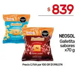 Nini Mayorista Neosol galletita sabores oferta