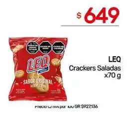 Nini Mayorista Leq crackers saladas oferta