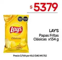 Nini Mayorista Lay's papas fritas clasicas oferta