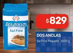 Nini Mayorista Dos anclas sal fina oferta
