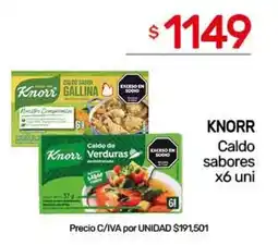 Nini Mayorista Knorr caldo sabores oferta
