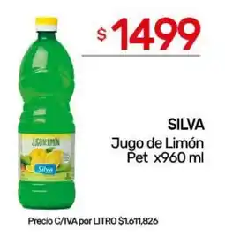 Nini Mayorista Silva jugo de limón oferta
