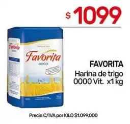 Nini Mayorista Favorita harina de trigo 0000 vit. oferta
