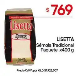 Nini Mayorista Lisetta sémola tradicional oferta