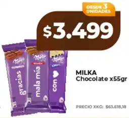 Supermayorista Vital Milka chocolate oferta