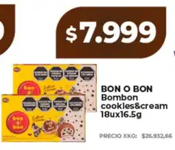 Supermayorista Vital Bon o bon bombon cookies&cream oferta
