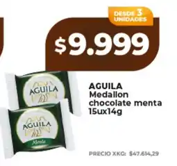 Supermayorista Vital Aguila medallon chocolate menta oferta