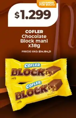 Supermayorista Vital Cofler chocolate block mani oferta