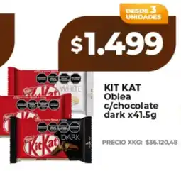 Supermayorista Vital Kit kat oblea c/chocolate dark oferta