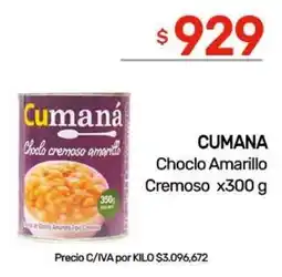 Nini Mayorista Cumaná choclo cremoso amarillo oferta