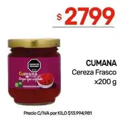 Nini Mayorista Cumana cereza frasco oferta