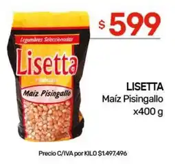 Nini Mayorista Lisetta maiz pisingallo oferta