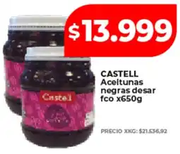 Supermayorista Vital Castell aceitunas negras desar oferta