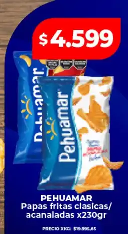 Supermayorista Vital Pehuamar papas fritas clasicas/acanaladas oferta