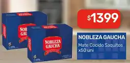 Nini Mayorista Nobleza gaucha mate cocido saquitos oferta