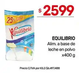 Nini Mayorista Equilibrio alim. a base de leche en polvo oferta