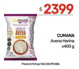 Nini Mayorista Cumana avena harina oferta