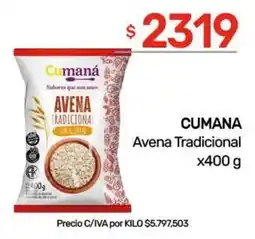 Nini Mayorista Cumana avena tradicional oferta