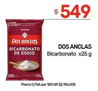 Nini Mayorista Dos anclas bicarbonato de sodio oferta