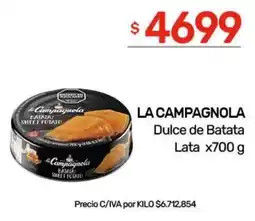 Nini Mayorista La campagnola dulce de batata oferta