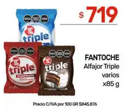 Nini Mayorista Fantoché alfajor triple varios oferta