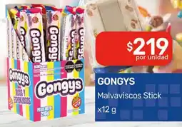 Nini Mayorista Gongys malvaviscos stick oferta