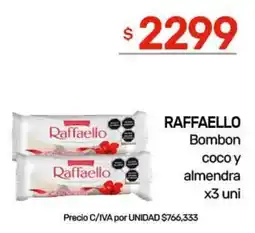 Nini Mayorista Raffaello bombon coco y almendra oferta