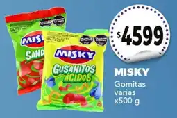 Nini Mayorista Misky gomitas varias oferta