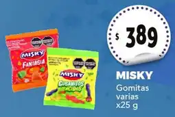 Nini Mayorista Misky gomitas varias oferta