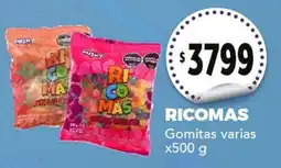 Nini Mayorista Ricomás gomitas varias oferta
