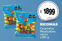 Nini Mayorista Ricomás caramelo masticable varios oferta