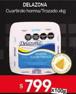 Nini Mayorista Delazona cuartirolo horma/trozado oferta