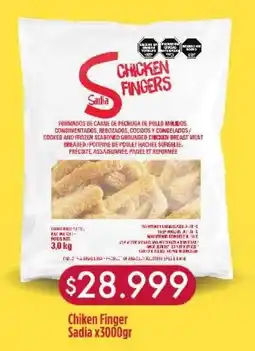 Nini Mayorista Sadia chicken fingers oferta