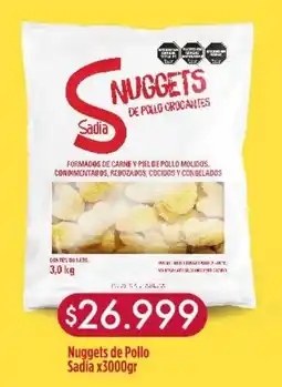 Nini Mayorista Sadia nuggets de pollo crocantes oferta