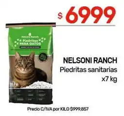 Nini Mayorista Nelsoni ranch piedritas para gatos oferta