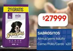 Nini Mayorista Sabrositos alim.p/perro adulto oferta