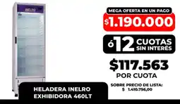 Supermayorista Vital Inelro heladera exhibidora oferta